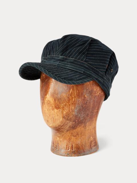 RRL by Ralph Lauren Striped Jaspé Twill Cap