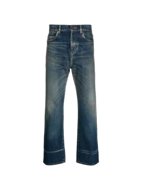 SAINT LAURENT straight-leg jeans