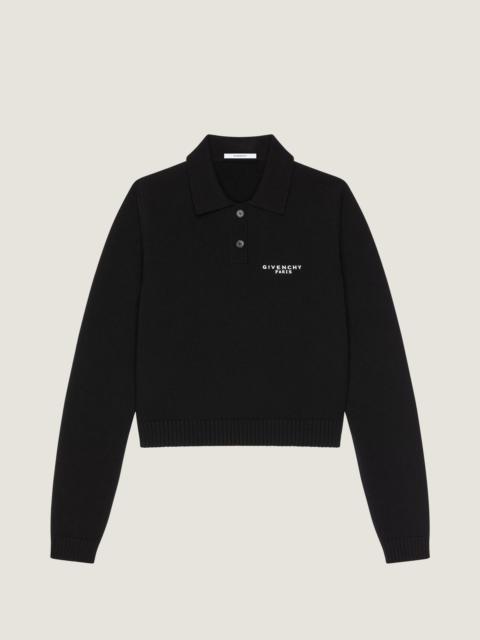 Givenchy POLO IN WOOL AND CASHMERE