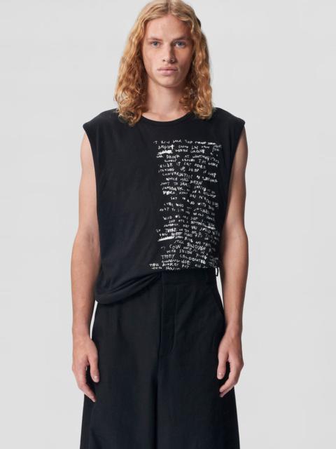 Ann Demeulemeester Wilfried High Comfort Sleeveless Tank