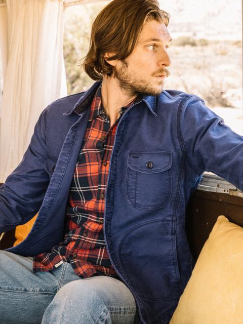 HIROSHI KATO The Anvil Moleskin- Weathered Navy