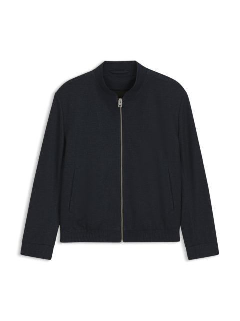 HUGO SLIM-FIT JACKET IN MICRO-PRINTED STRETCH FABRIC