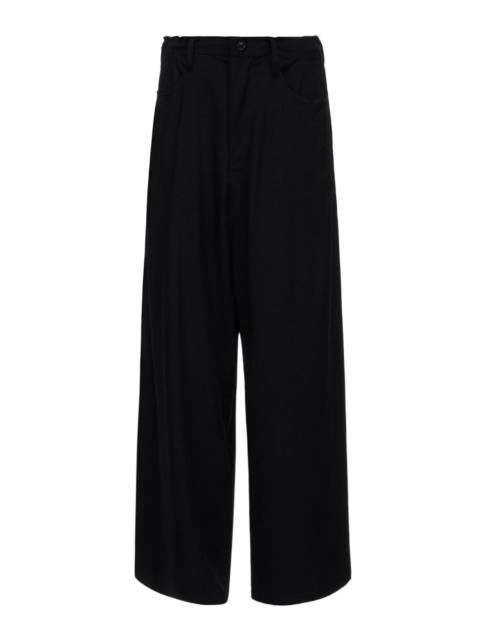 Y's O-LONG STRAIGHT PANTS (BLACK)