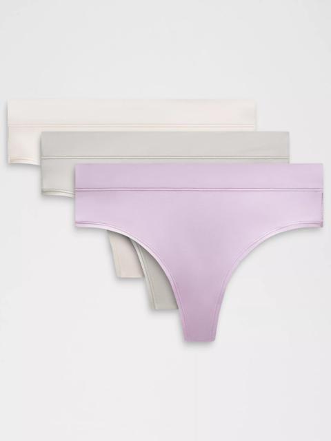 lululemon UnderEase High-Rise Thong Underwear *3 Pack