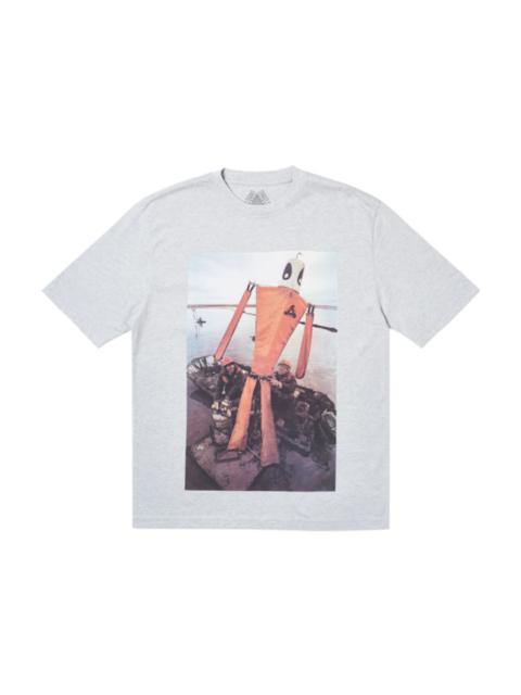 PALACE Palace Slick T-Shirt Grey Marl
