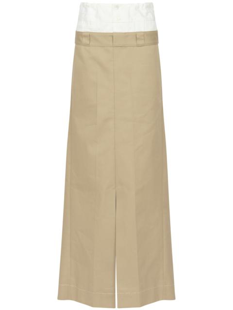 Maison Margiela High-rise Maxi Skirt