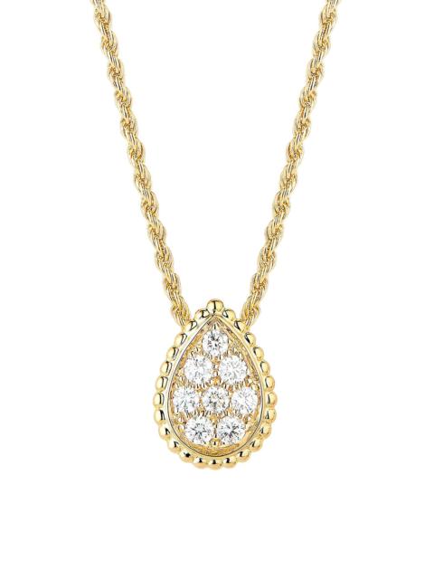 Boucheron Women's Serpent Bohème 18K Yellow Gold & 0.32 TCW Diamond Pendant Necklace - Diamond Yellow Gold