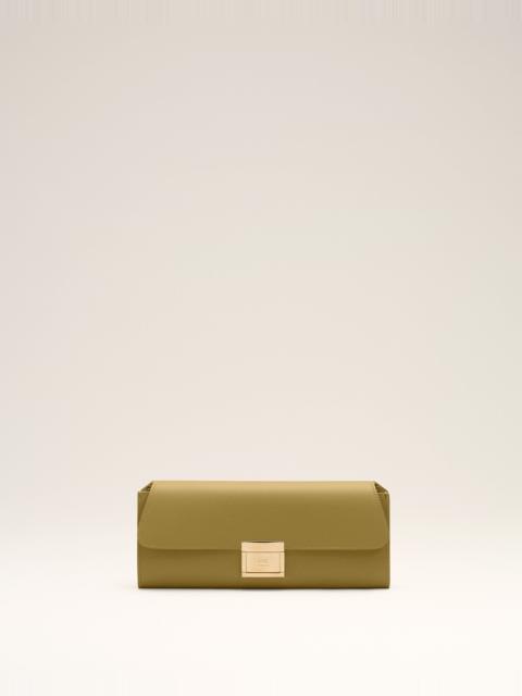 AMI Paris GREEN COW LEATHER MIMI POUCH
