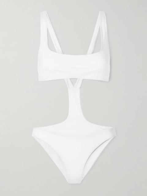 KIKI DE MONTPARNASSE La Sirene Cutout Swimsuit