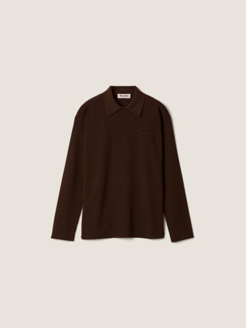 Miu Miu Wool polo sweater