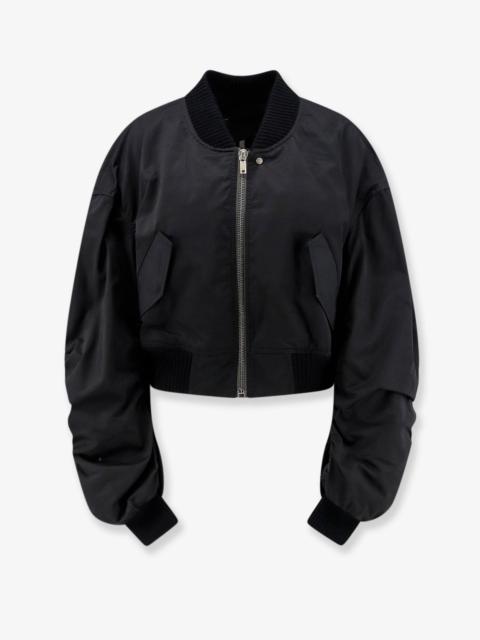 Rick Owens Secchia Nylon And Cotton Blend Crop Jacket