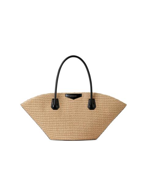 Givenchy Women's Small Antigona Basket Tote Bag in Raffia - Natural