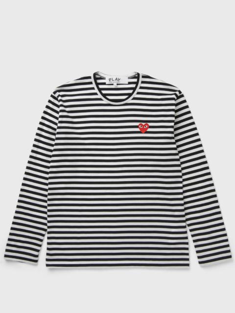 Comme des Garçons PLAY RED EMBLEM TEE