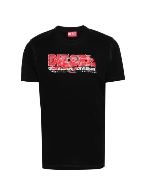 T-DiegoR logo-print T-shirt
