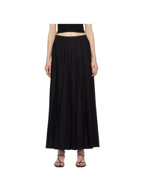 The Frankie Shop Black Bailey Maxi Skirt