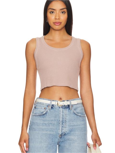 AGOLDE Cropped Poppy Tank