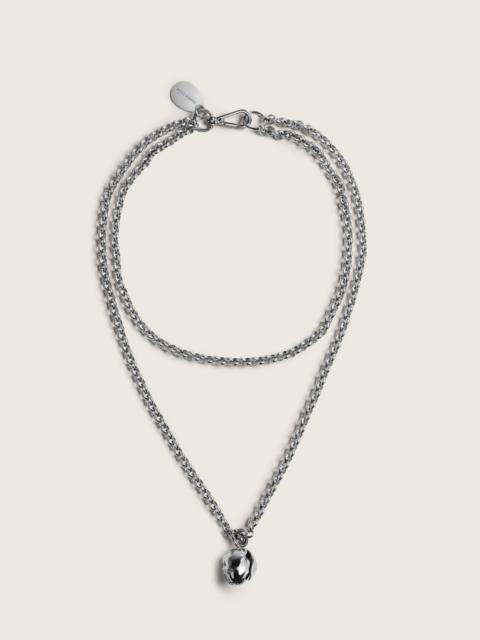 Simone Rocha Poppy Bud Pendant Chain Necklace