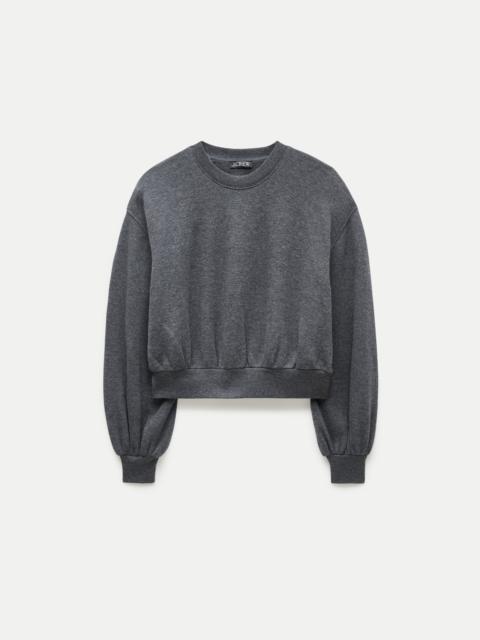 J.CREW Heritage terry blouson-sleeve sweatshirt