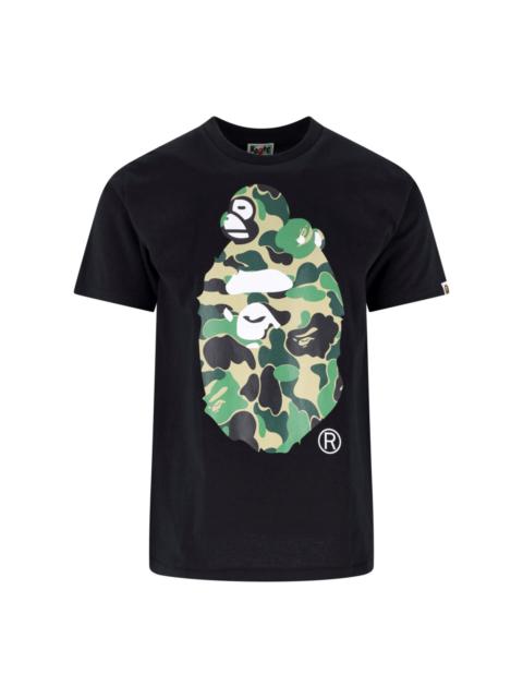 A BATHING APE® T-SHIRT "CAMO MILO"