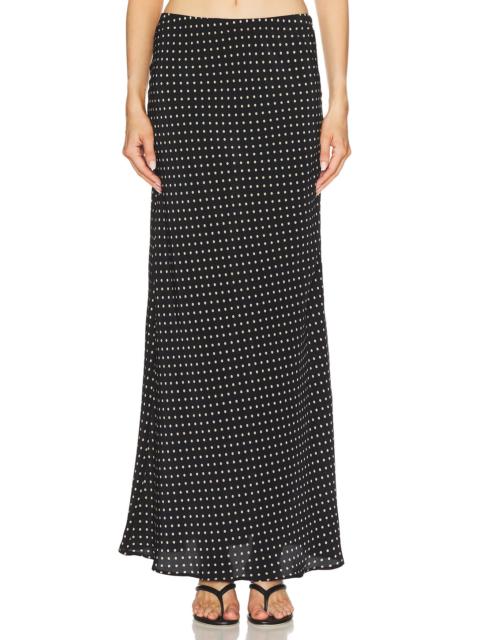SPRWMN Bias Silk Maxi Skirt