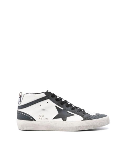 Mid Star leather sneakers