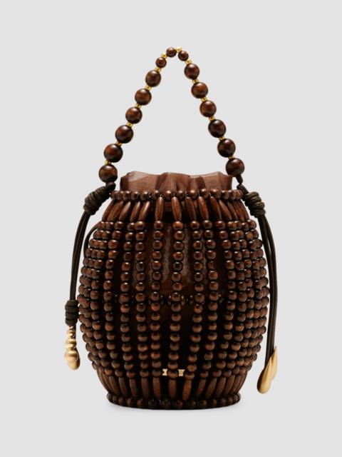 Cult Gaia Women's Lanterna Top Handle Bag - Walnut