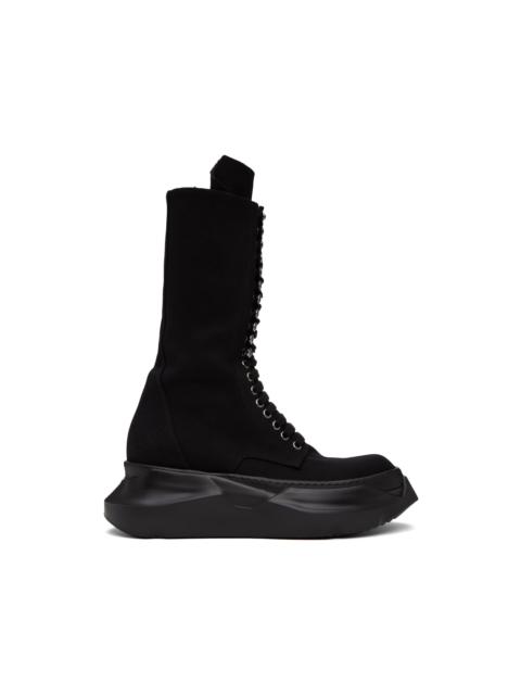 Rick Owens DRKSHDW Black Army Abstract Boots