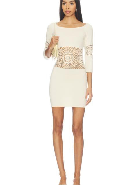 Frankies Bikinis Festival Cloud Knit Mini Dress