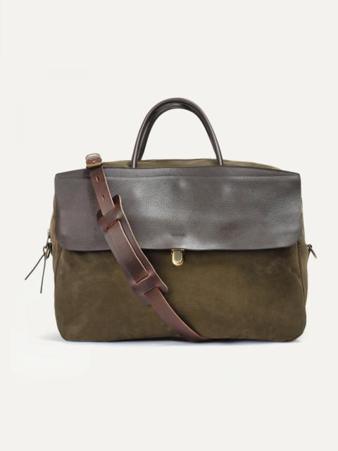 Bleu de Chauffe GUMMO TRAVEL BAG - SUEDE MUSK