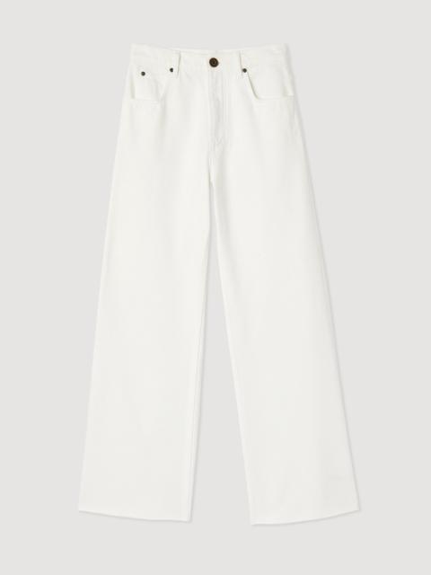 Sandro Straight-cut jeans