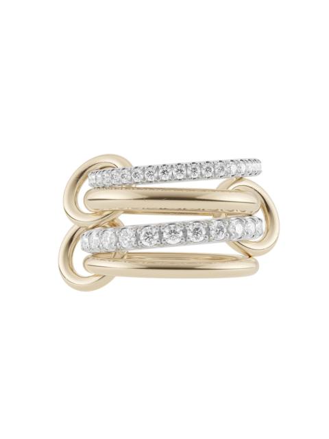 Spinelli Kilcollin Diamond Halley Four Band Ring