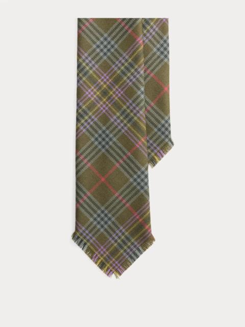 Polo Ralph Lauren Graduate Fringe Tartan Tie