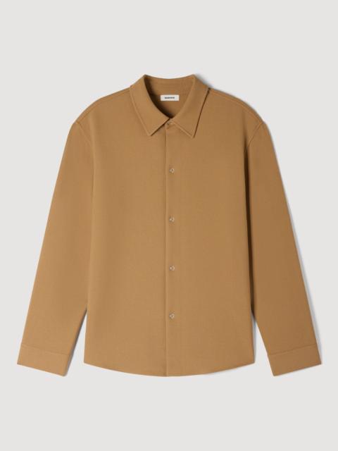 Sandro LONG-SLEEVED JERSEY SHIRT