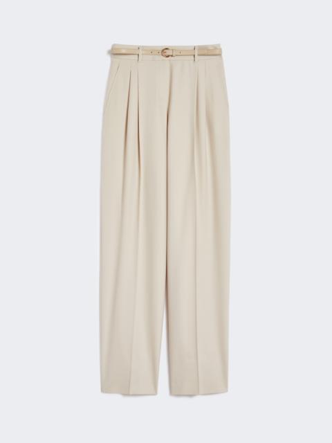 ENTRATA Wool twill trousers