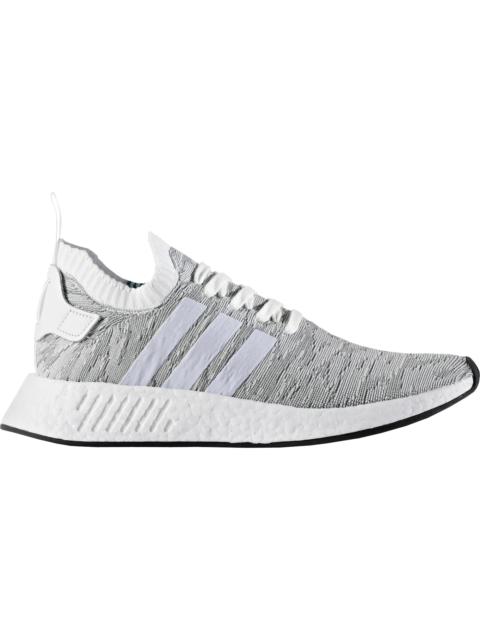 adidas NMD R2 Primeknit White Black