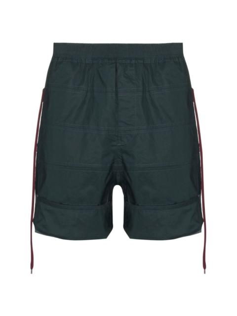 panelled bermuda shorts
