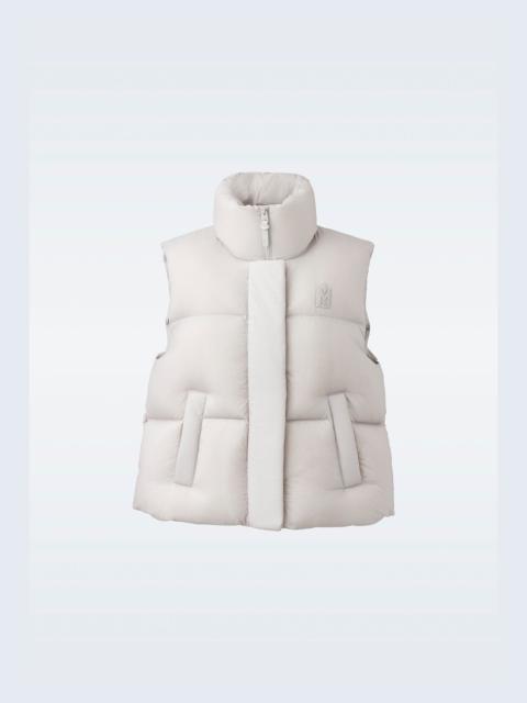MACKAGE NAKI Down vest with stand collar