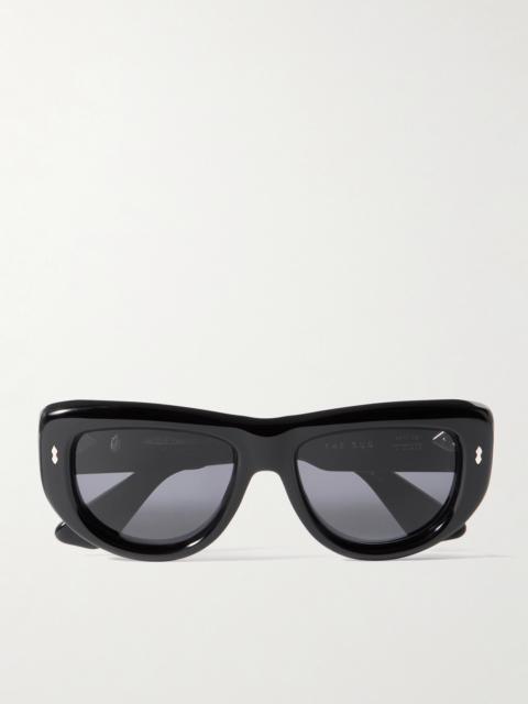JACQUES MARIE MAGE + Erin Wasson The Sud Square-frame Acetate Sunglasses