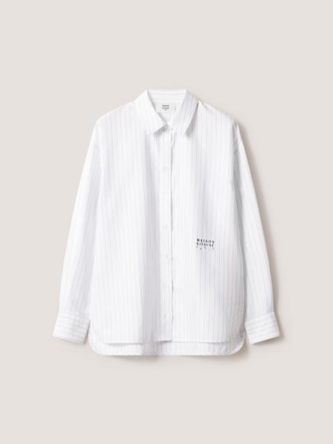 Maison Kitsuné STRIPED CASUAL SHIRT