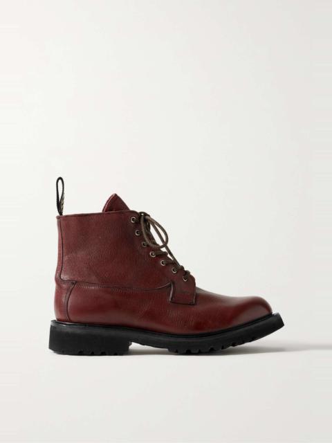 GABRIELA HEARST + Tricker’s Camilla textured-leather ankle boots