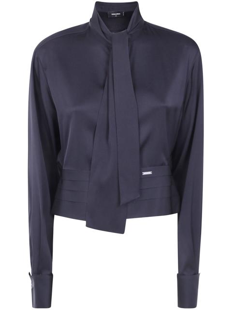 DSQUARED2 Shirt Cropped Tuxedo