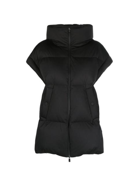 Herno short-sleeve down jacket