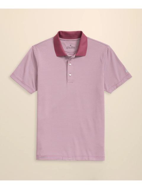 Brooks Brothers Performance Series Micro Stripe Jersey Polo Shirt