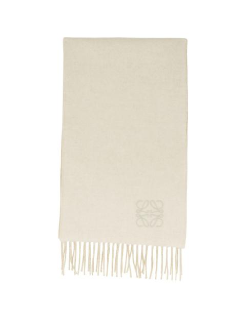 Loewe Anagram two-tone scarf
