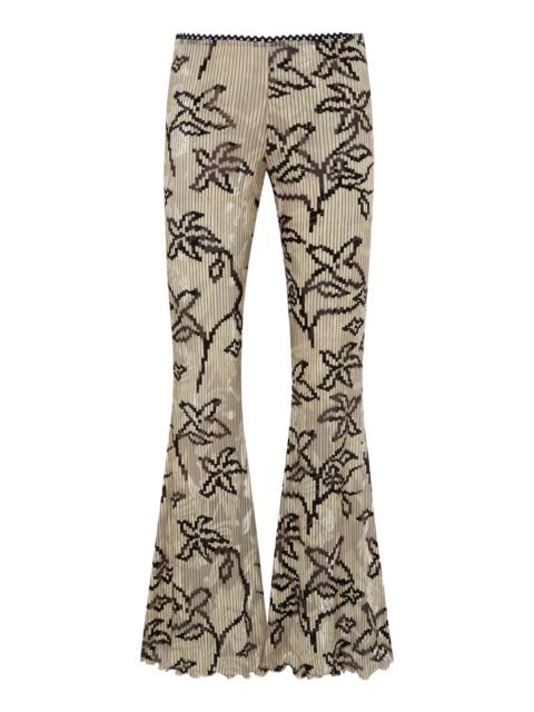 SIEDRÉS Jeslynn Floral Velvet Pants multi