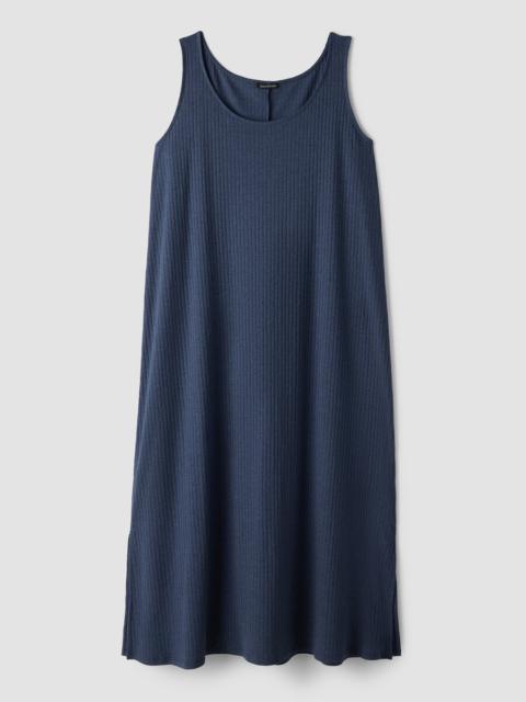 EILEEN FISHER Organic Cotton Rib Tank Sleep Dress