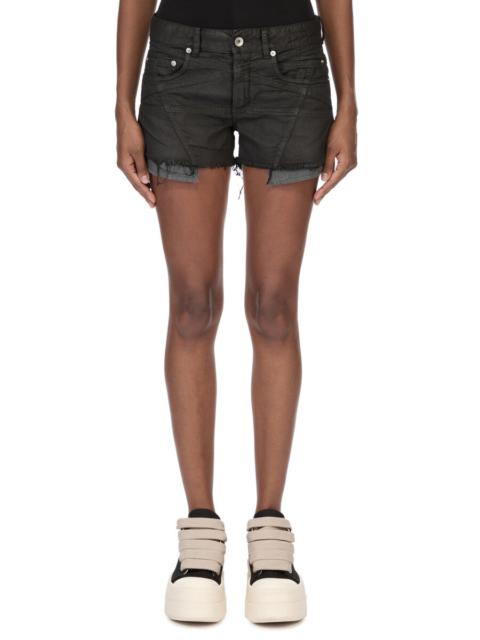 Rick Owens DRKSHDW fringed-hem shorts