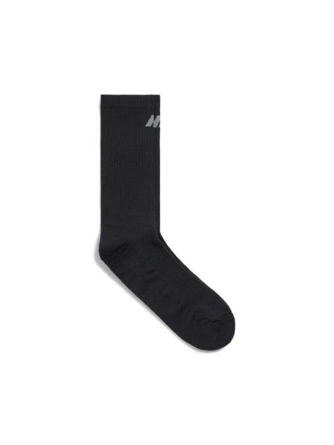 BALENCIAGA Activewear Technical Socks in Black