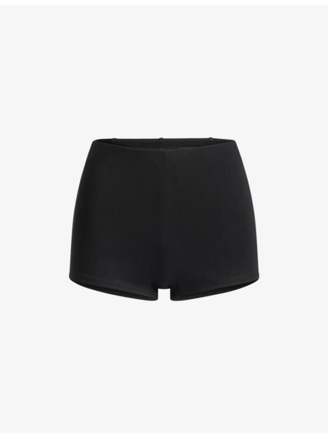 SKIMS Essentials High-Waisted Stretch-Woven Hot Shorts