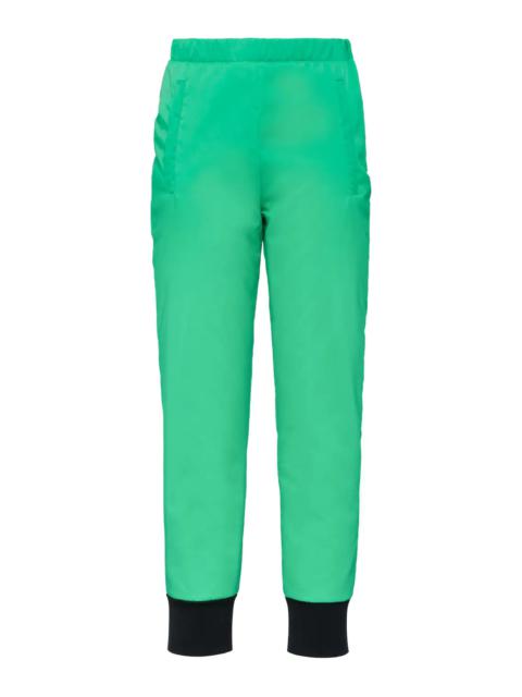 Prada Padded technical fabric pants